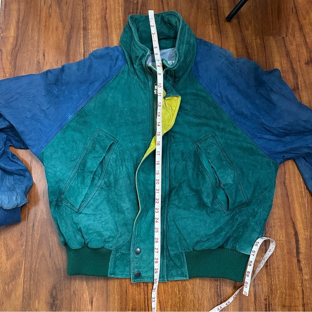 Sawyer Of Napa Sport Vintage Leather Jacket Size Large - Picture 7 of 8